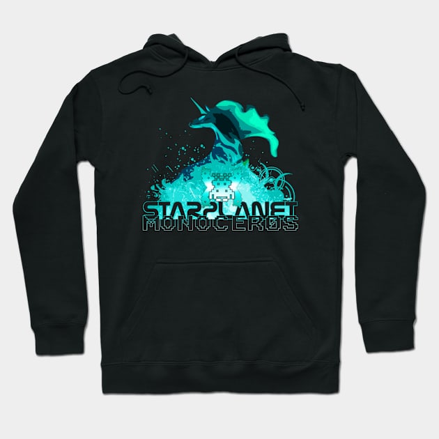 Starplanet Monoceros - Logo Hoodie by Enterstarplanet01